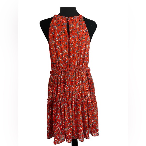 Floral sleeveless dress, size medium - Picture 2 of 2